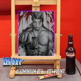 Tupac Shakur Canvas Art by Chris Tutty - Thug Life Hip Hop Legend Portrait